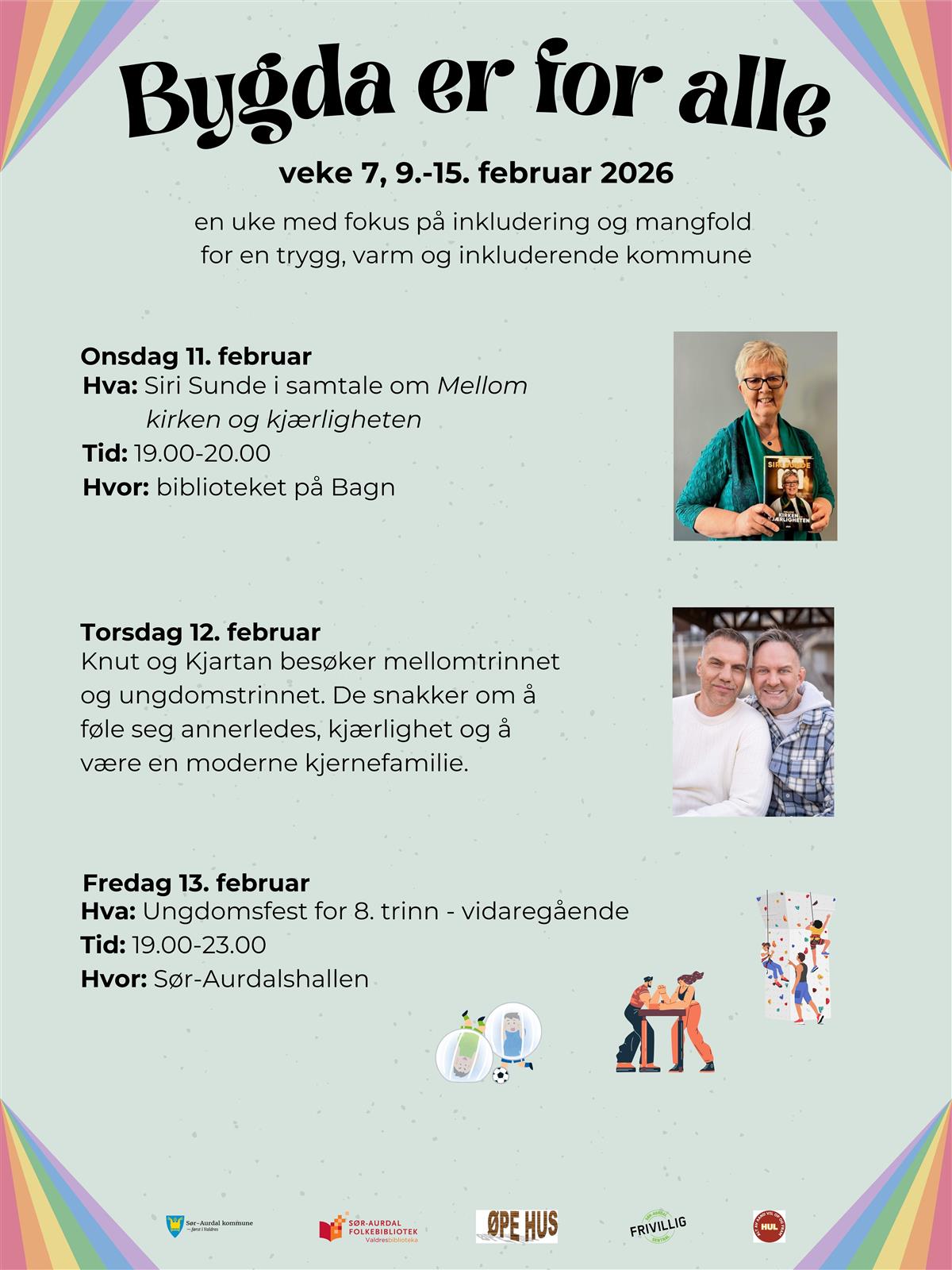 Bilde av Bygda for alle-plakat - Klikk for stort bilde